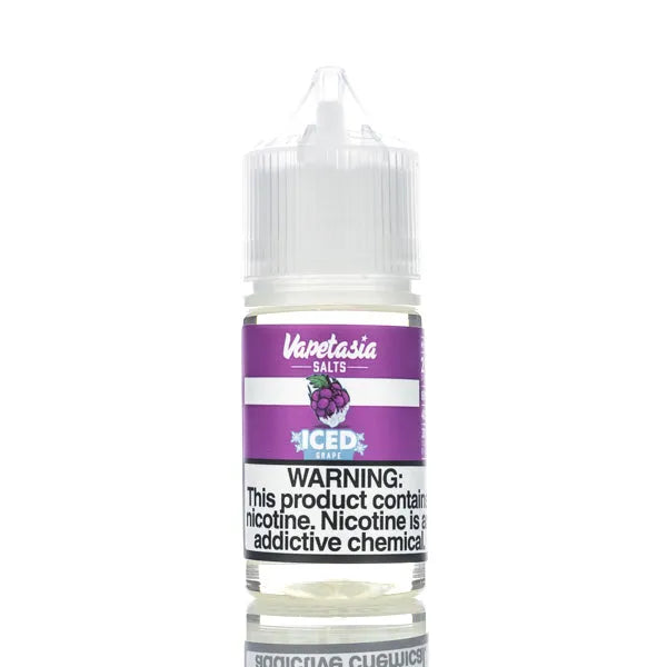 Vapetasia E-Juice Salts - ICED Grape - 30ml - Black Coral